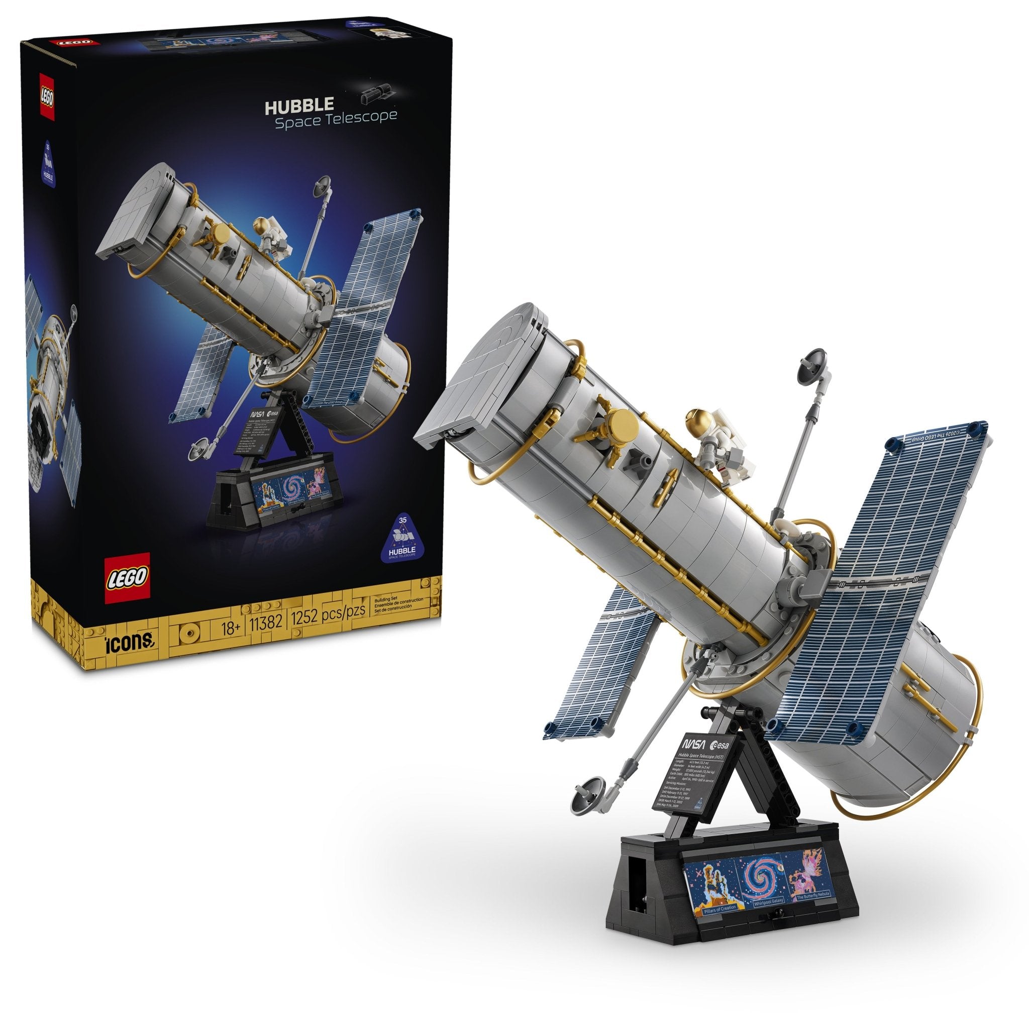 LEGO® Icons Hubble Space Telescope 11382 Scale