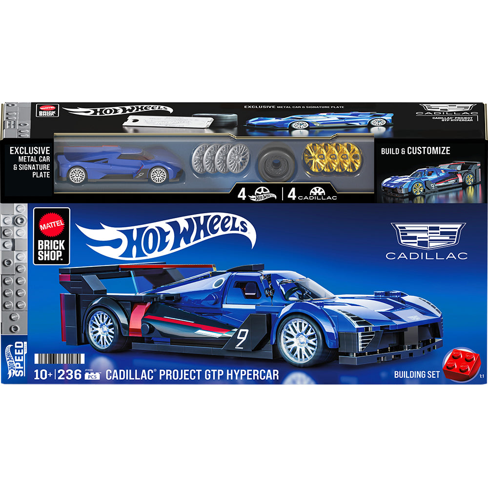 Mattel Brickshop Cadillac Scale