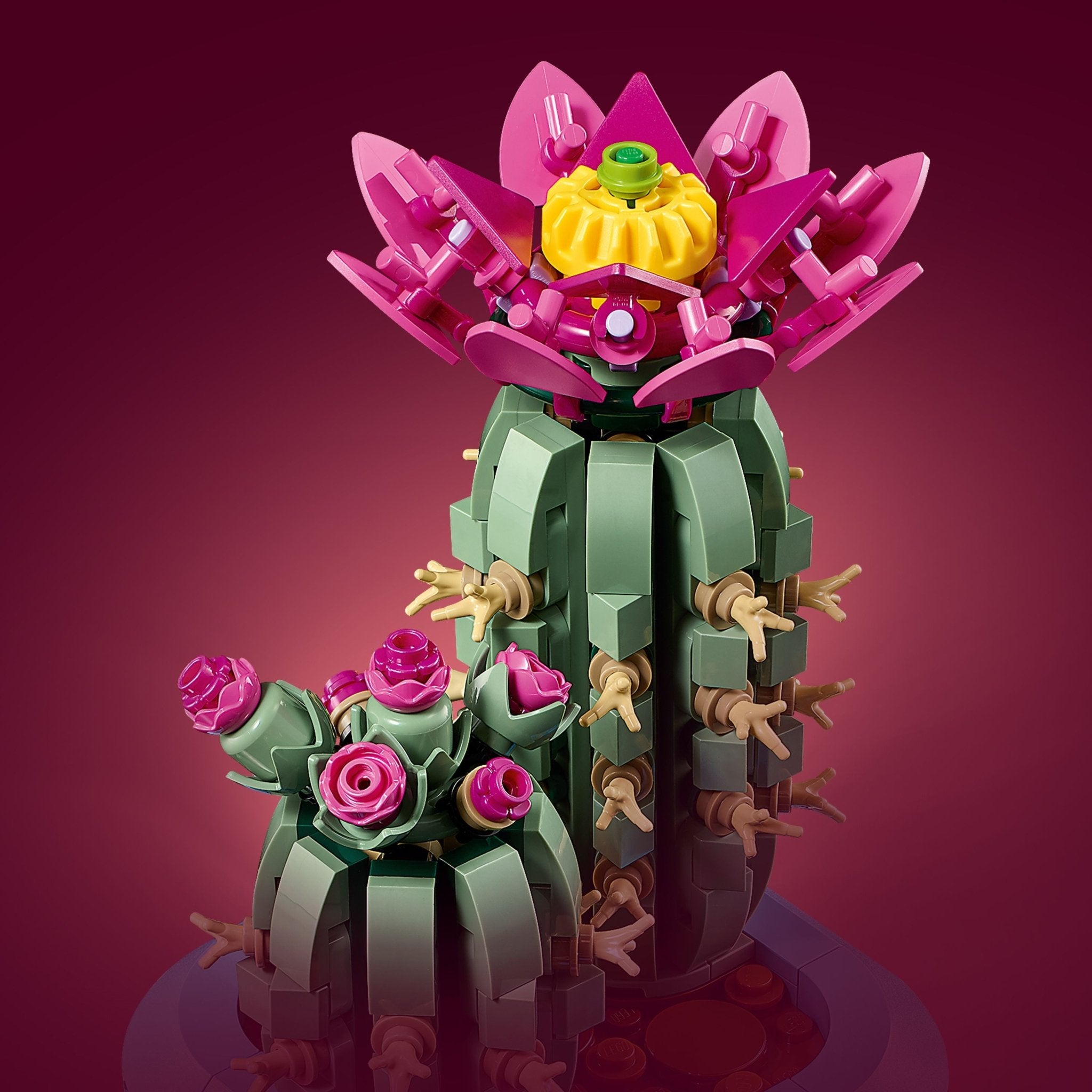 LEGO® Botanicals LEGO® Flowering Cactus Plants Decor 11509 Pot - Image 4