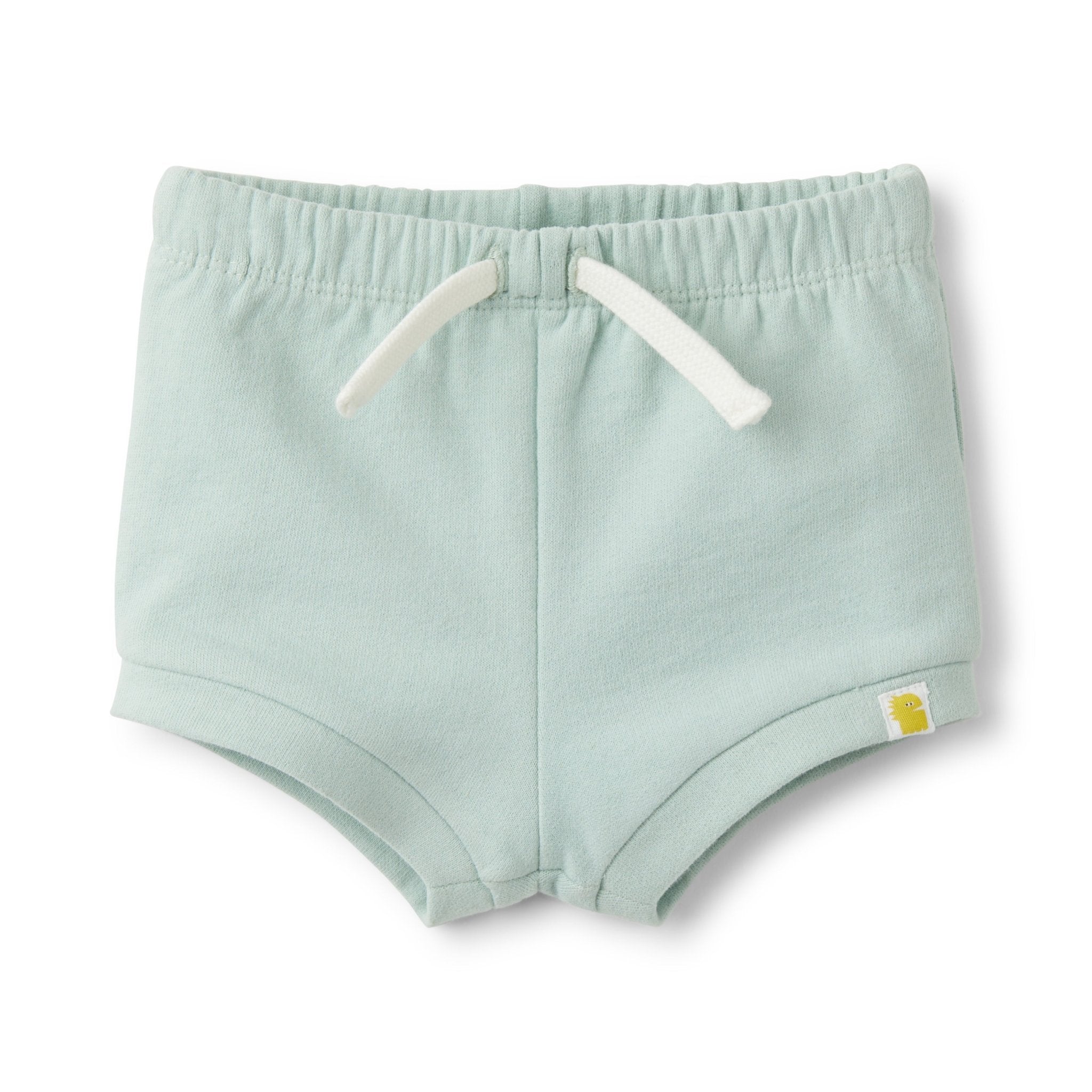 Rise Little Earthling Bloomer Shorts - Light Aqua Stripe / 6-9m