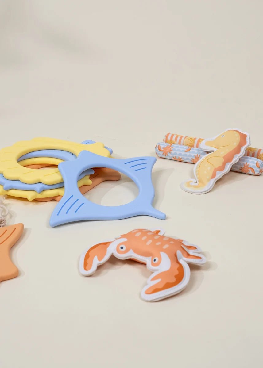 Coco Village Set of 3 Neoprene Diving Figures – Under the Sea Toy - Image 5