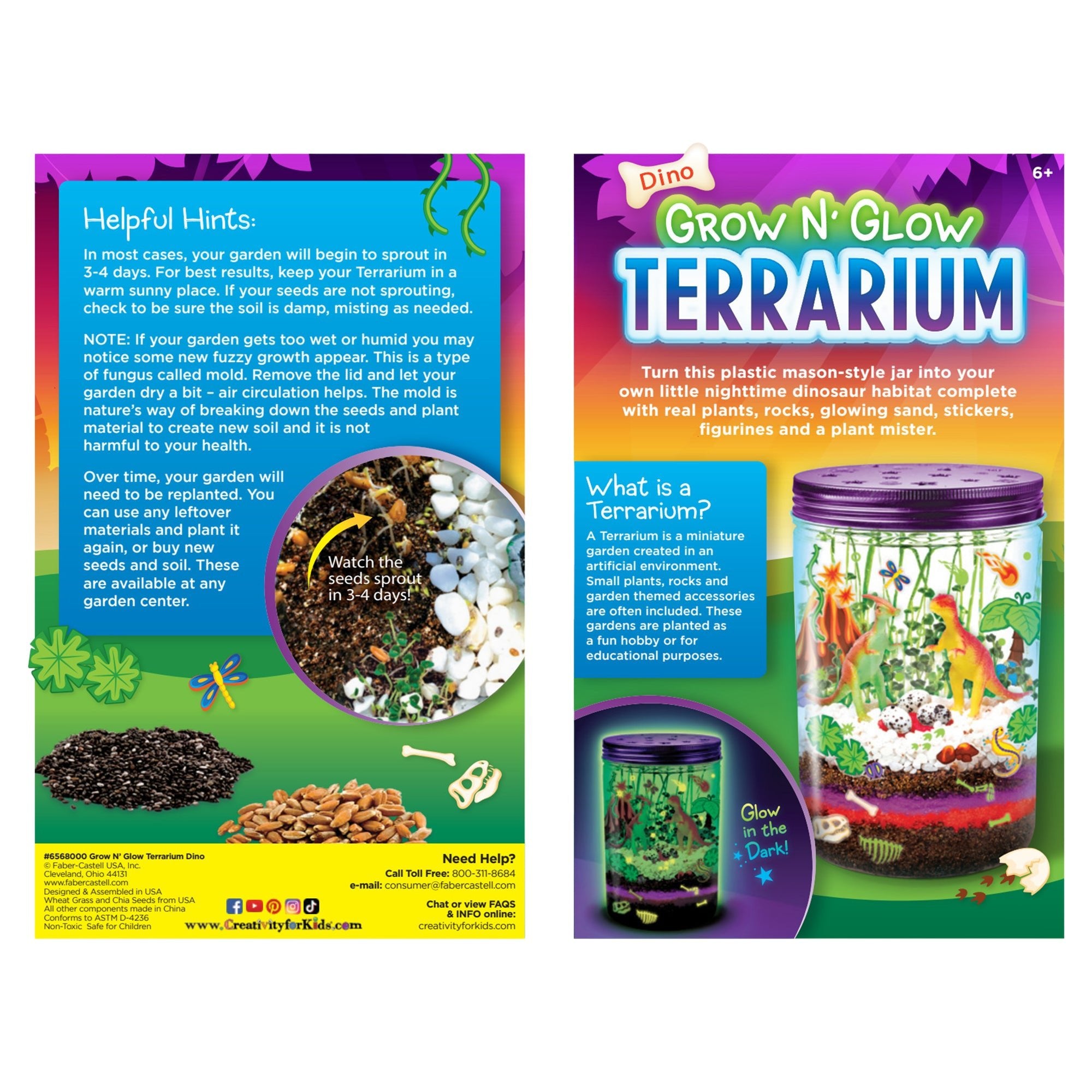 Grow N' Glow Dino Terrarium Jar - Image 6