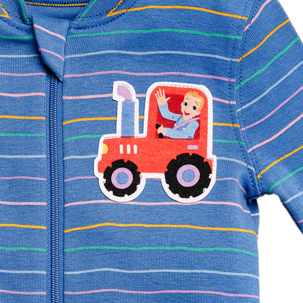 Ms.Rachel Sleeper MRF24SL01 - Blue Sheep / 0-3m - Image 3
