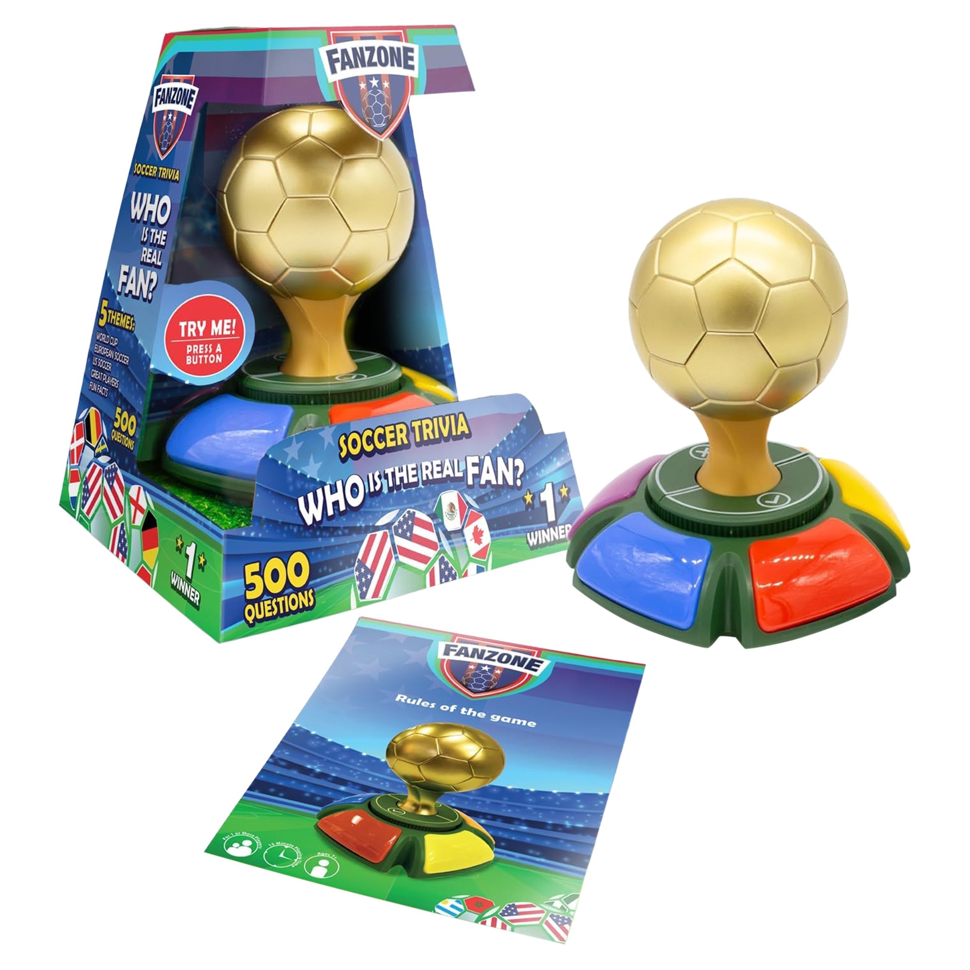 Fanzone Soccer Trivia Game Cup - Image 3