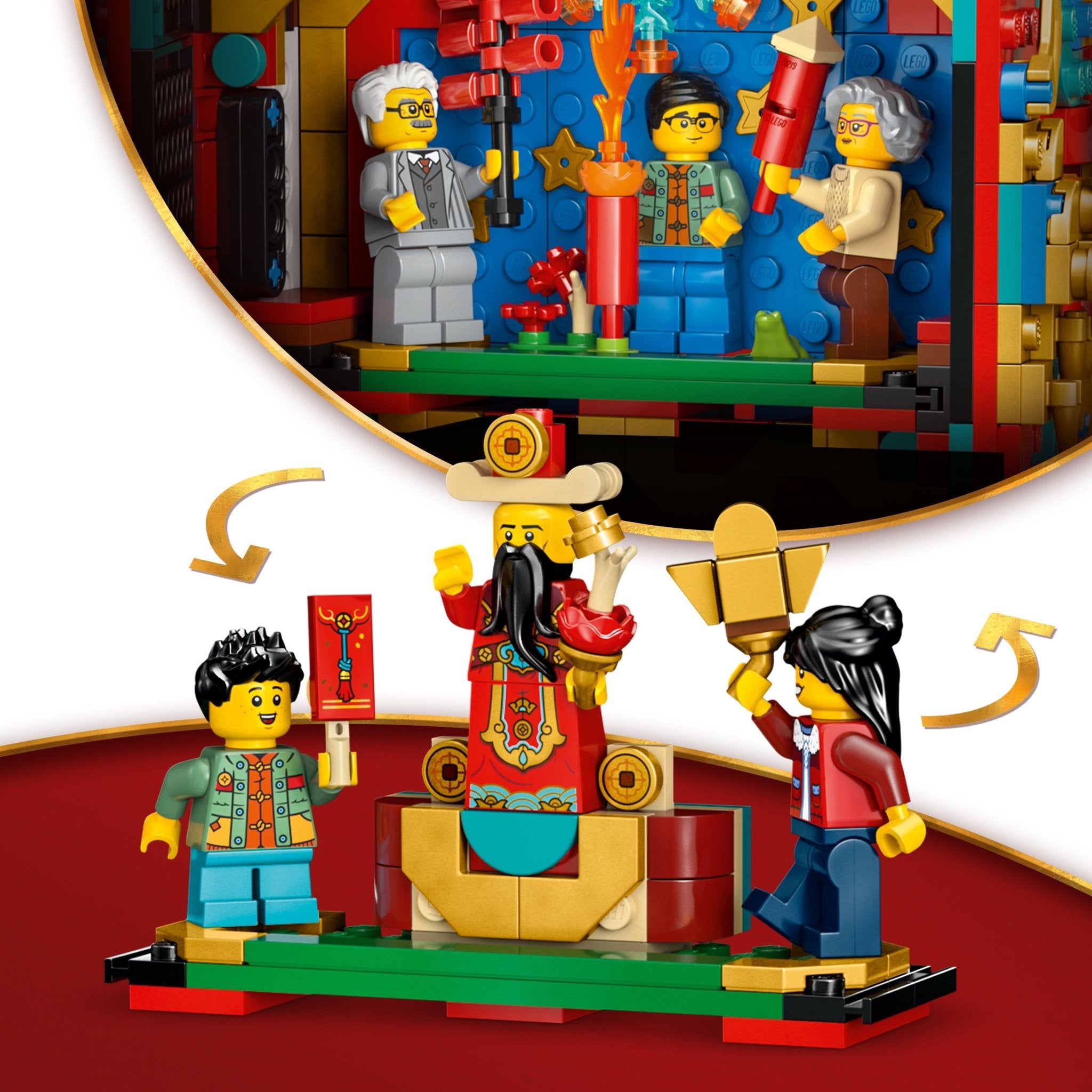 LEGO® Spring Festival Fortune Firecracker 80118 Toy - Image 5