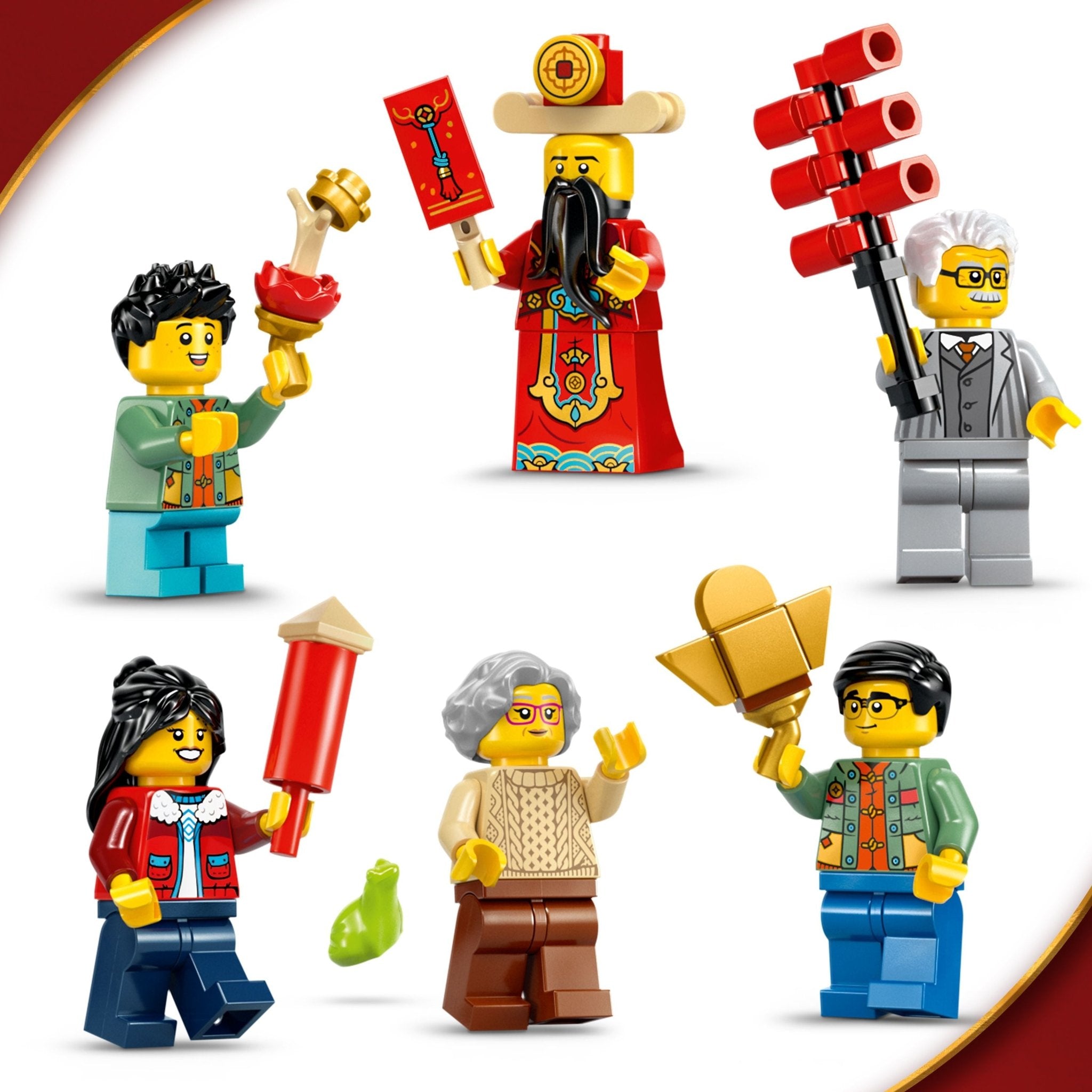 LEGO® Spring Festival Fortune Firecracker 80118 Toy - Image 6