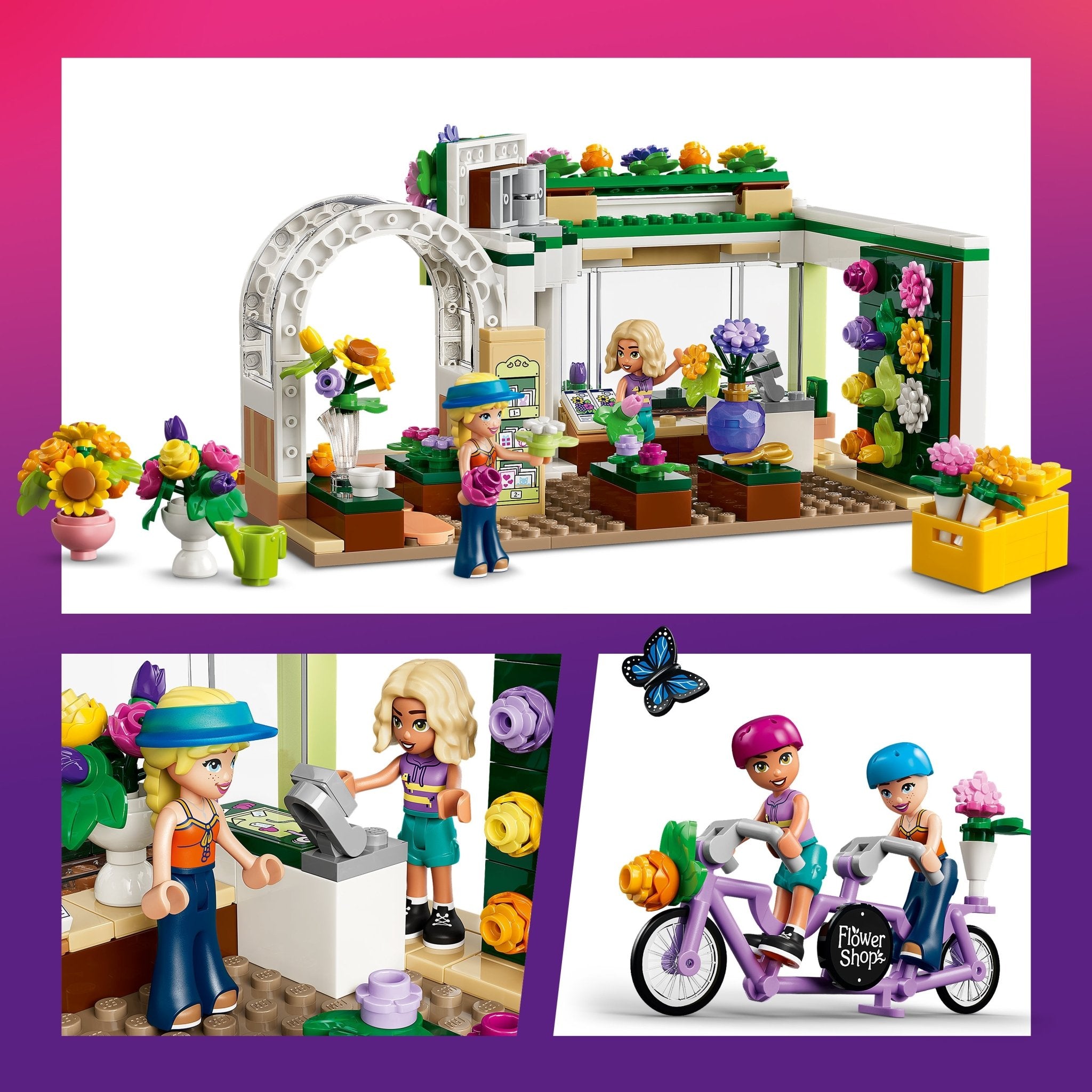 LEGO® Friends Creative Flower Shop Playset 42693 Toy - Image 2