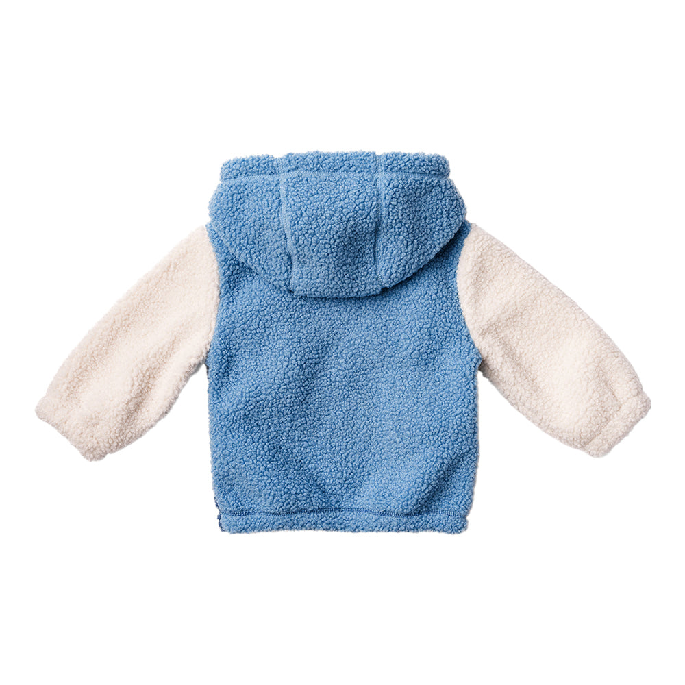 Ms. Rachel Fuzzy Colourblock Jacket - Pink Colourblock / 4-5y - Image 5