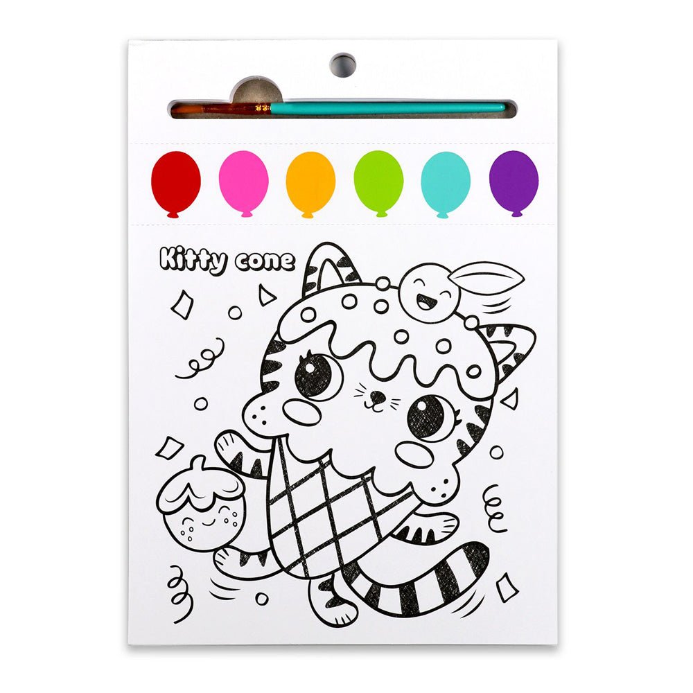 Bright Stripes Paint Pages: Party Animals Brush - Image 3