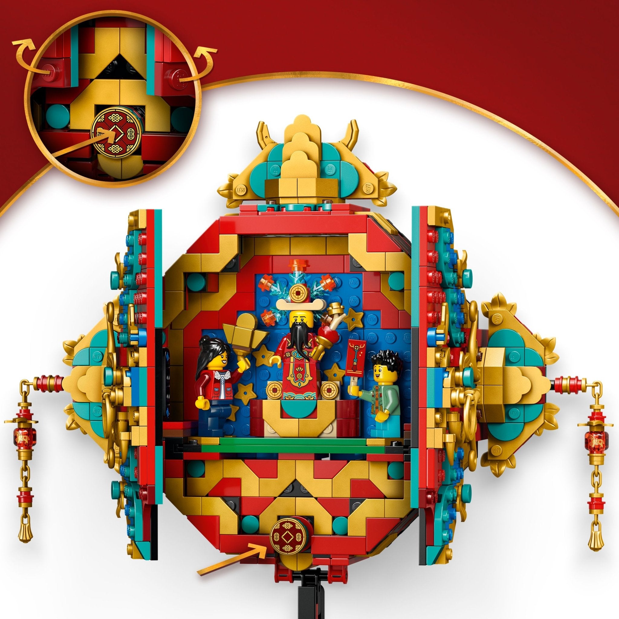 LEGO® Spring Festival Fortune Firecracker 80118 Toy - Image 4