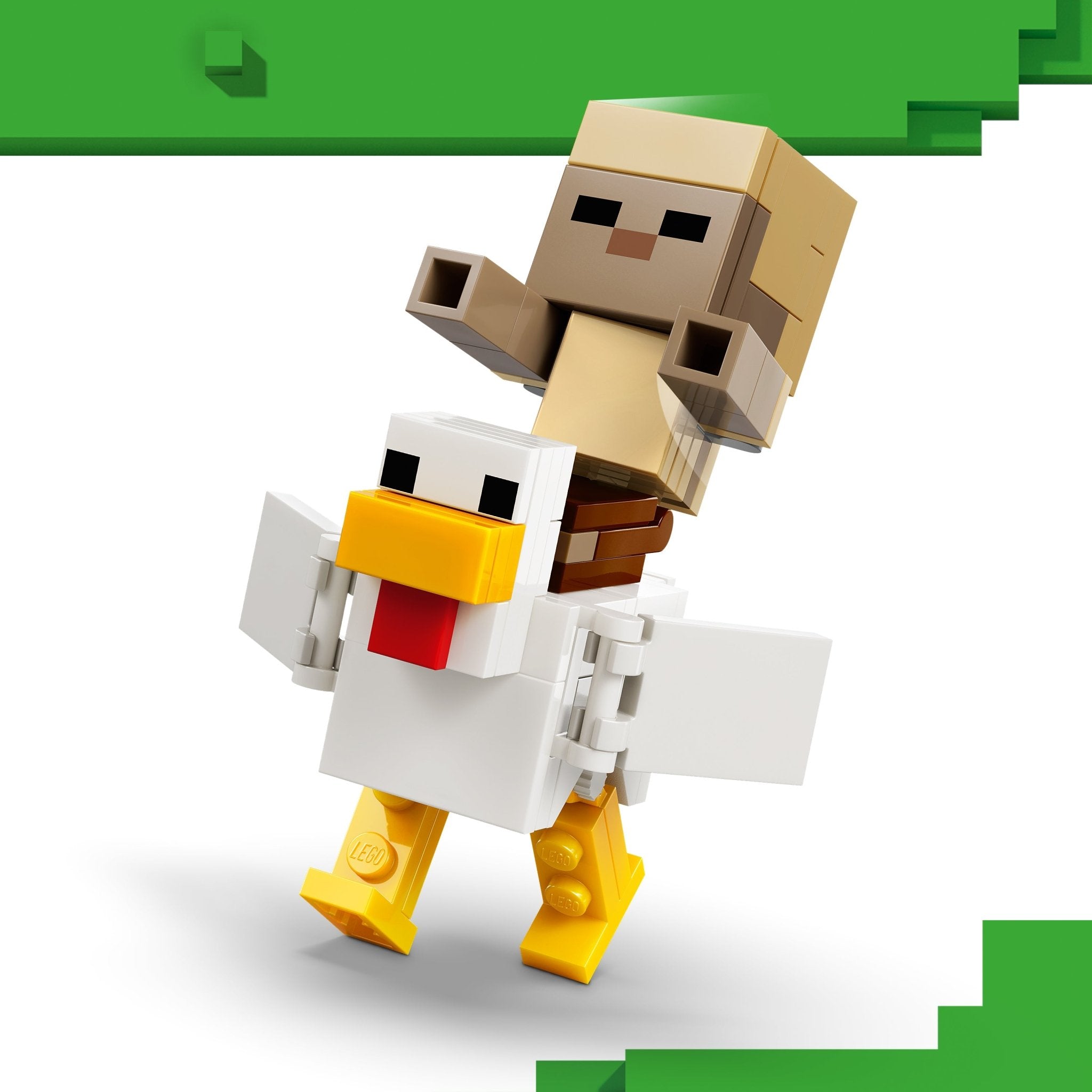 LEGO® Minecraft Chicken Jockey Desert Attack 21592 Toy - Image 3