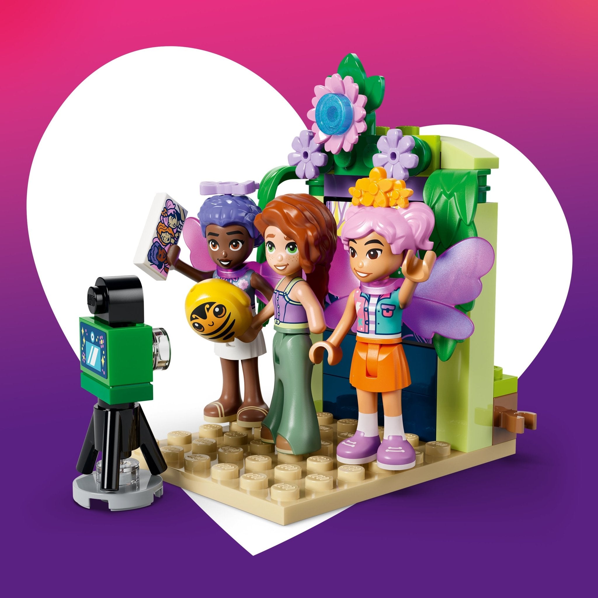 LEGO® Friends Spinning Flower & Fairy Teacup Ride 42702 Toy - Image 4