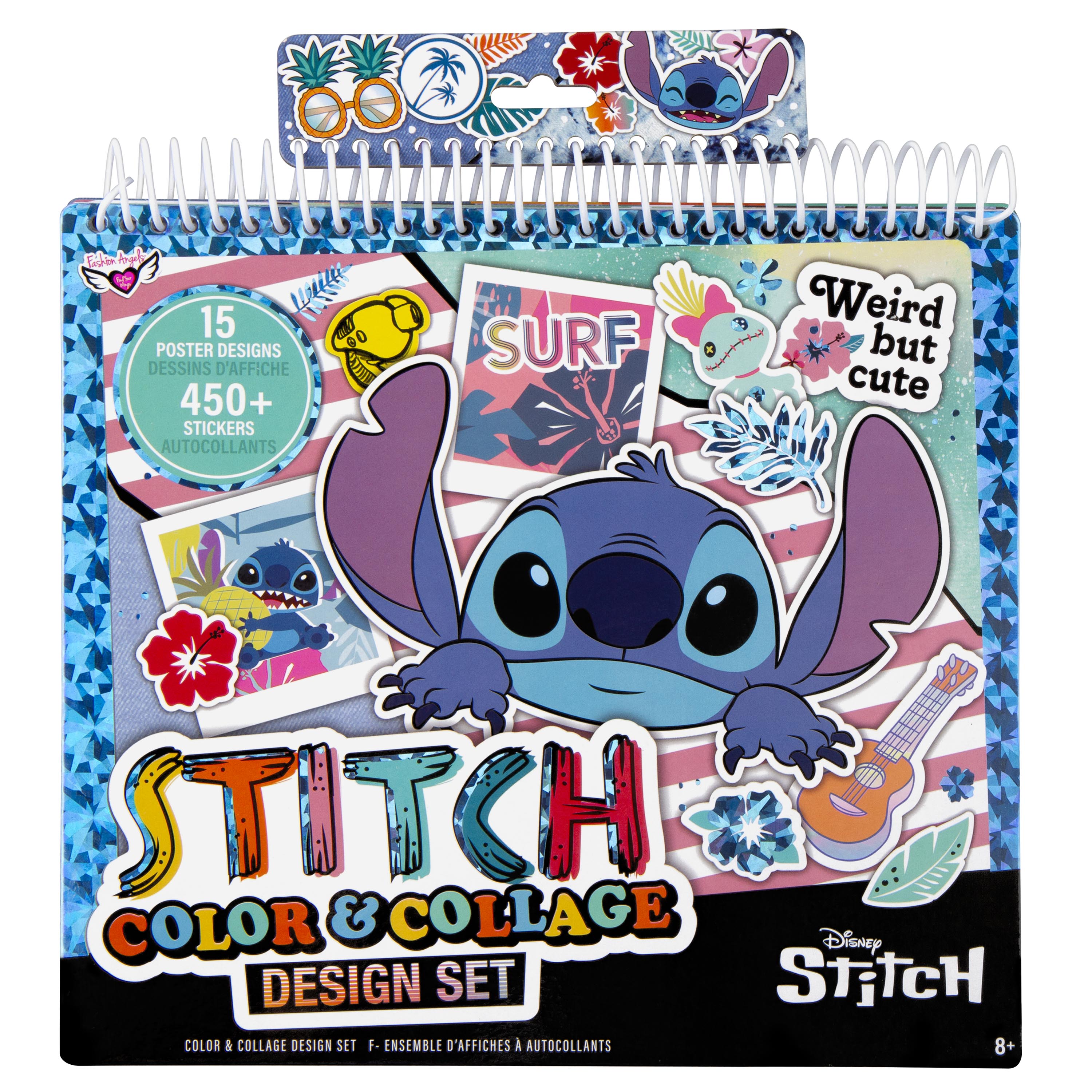 Stitch Colour & Collage Design Set Poster - Image 4