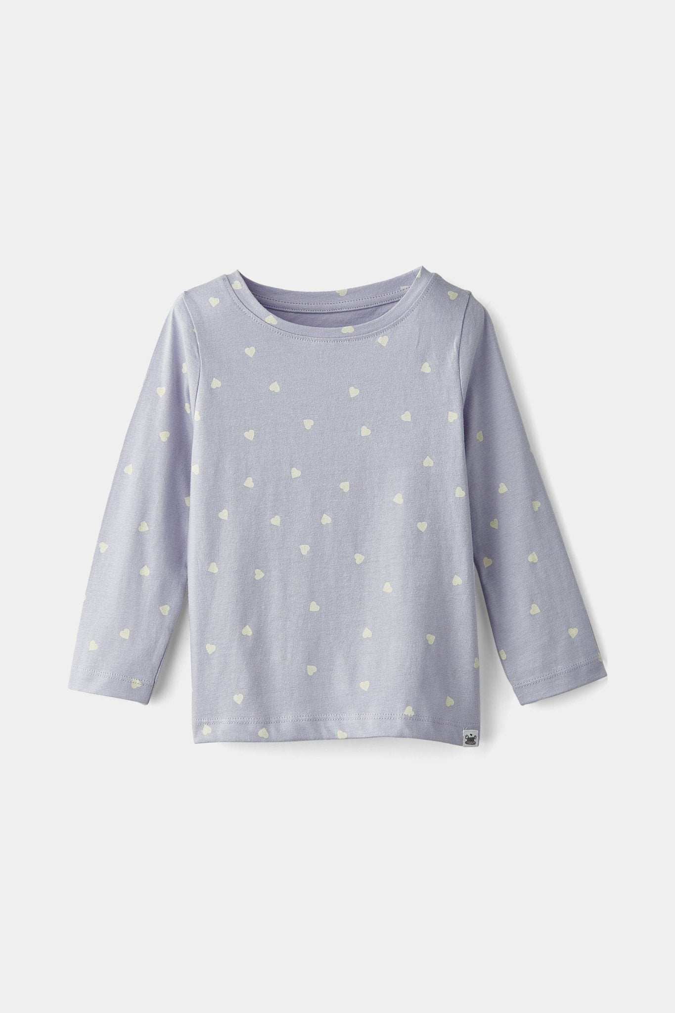rise little earthling LS Crew Neck TGDKT00 - Ashley Blue Dots / 5-6y - Image 9