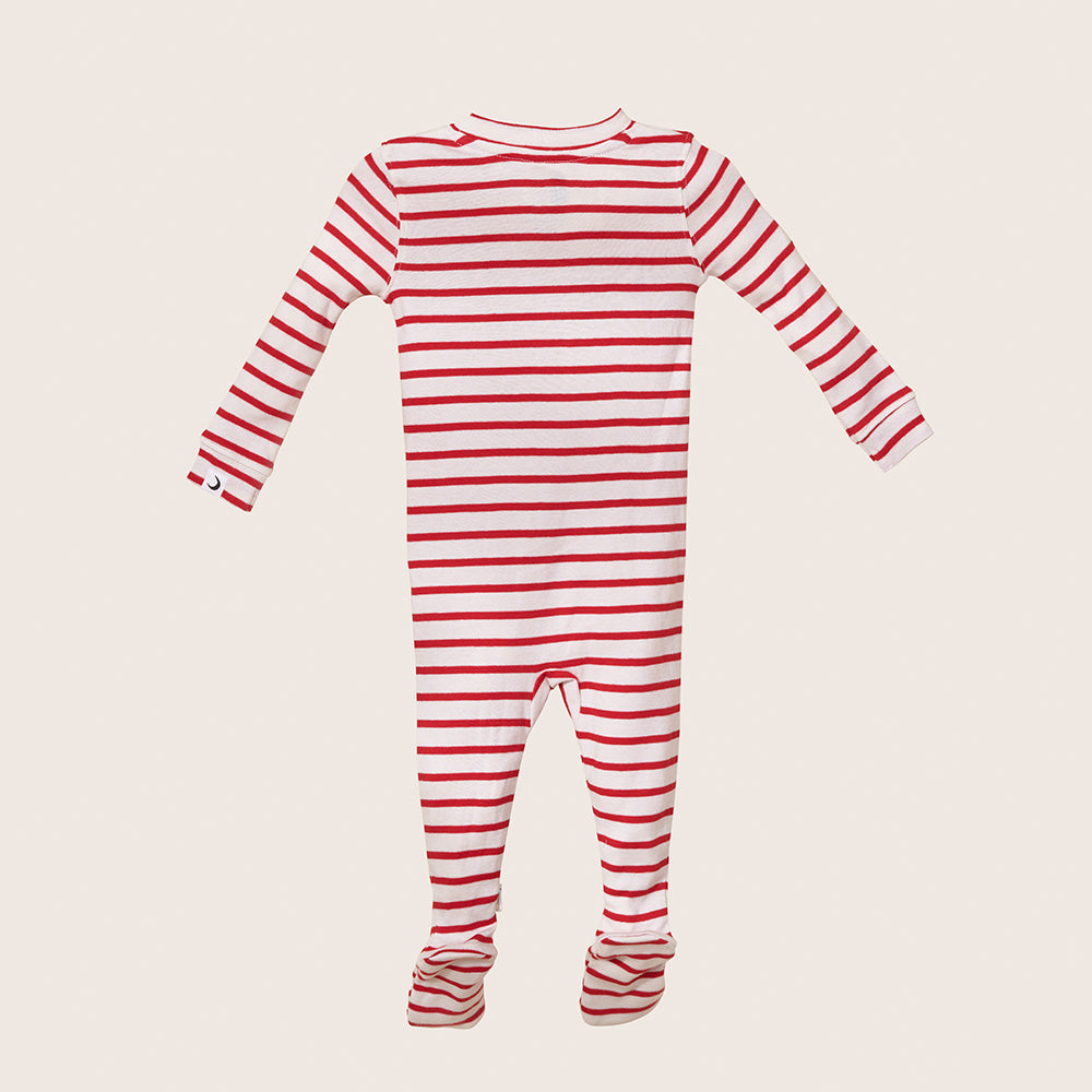 rise little earthling Holiday Sleeper BUHSL00 - Grey Xmas Tree / 6-9m - Image 15