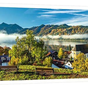 Trefl TreflPuzzles - 1000 Panorama - By the Schliersee lake Puzzle