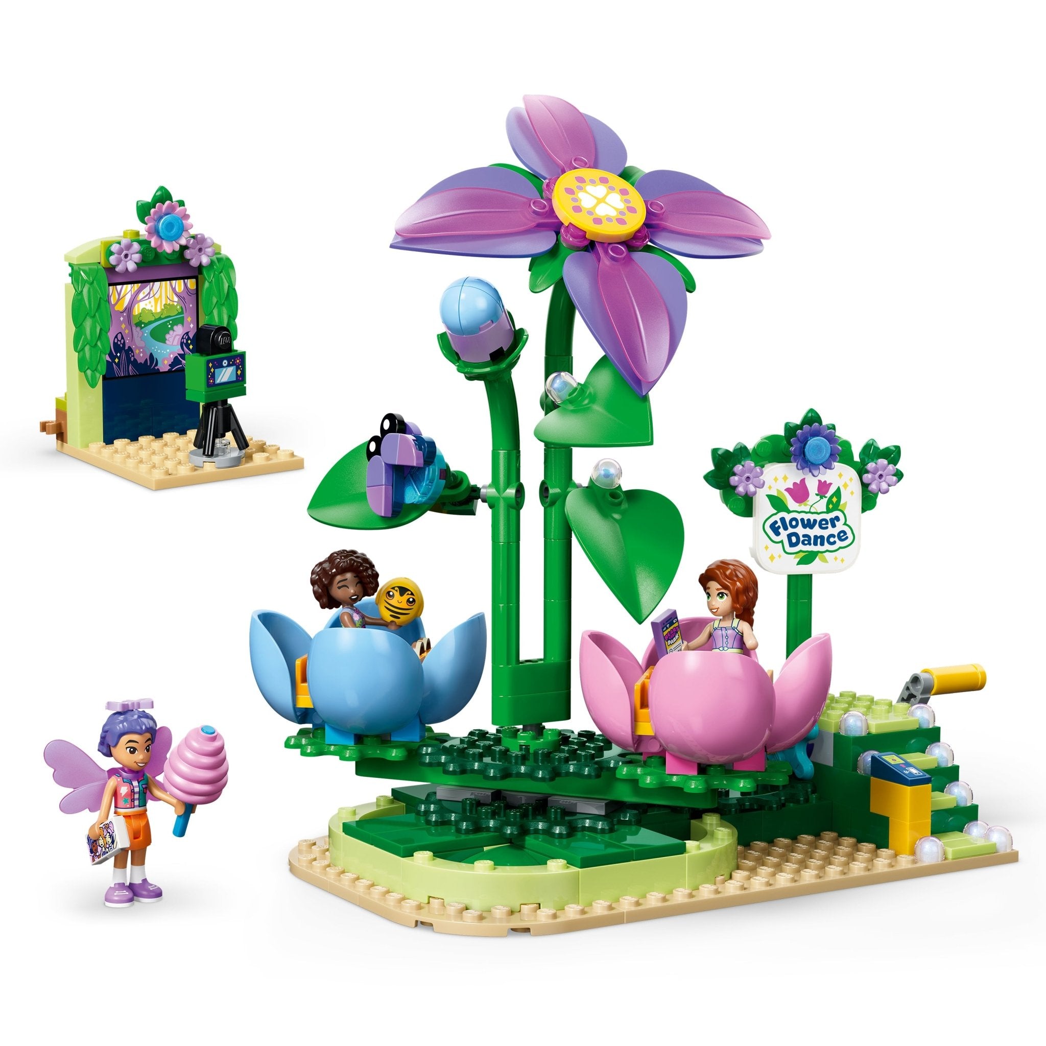 LEGO® Friends Spinning Flower & Fairy Teacup Ride 42702 Toy - Image 6
