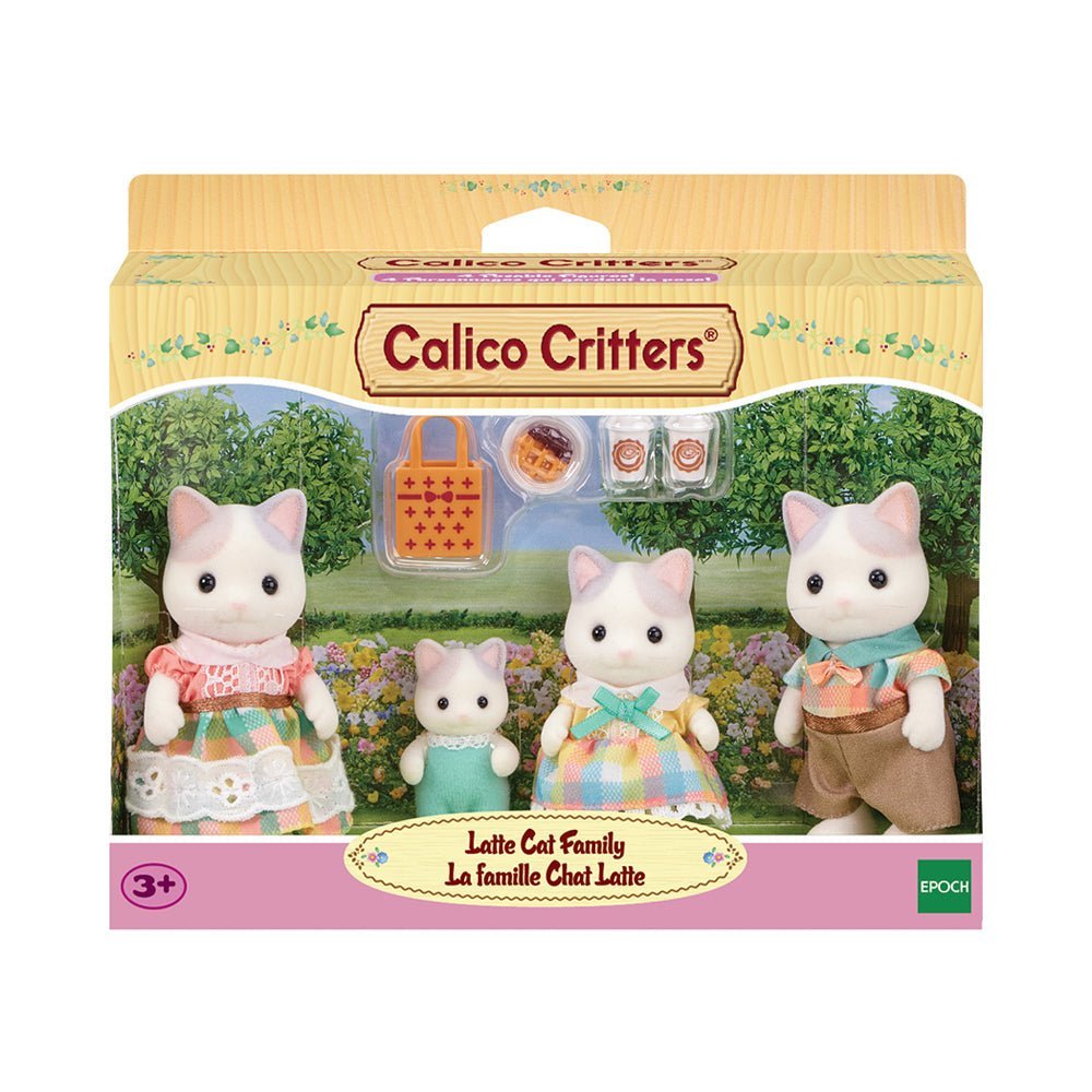 Calico Critters Latte Cat Family Toy