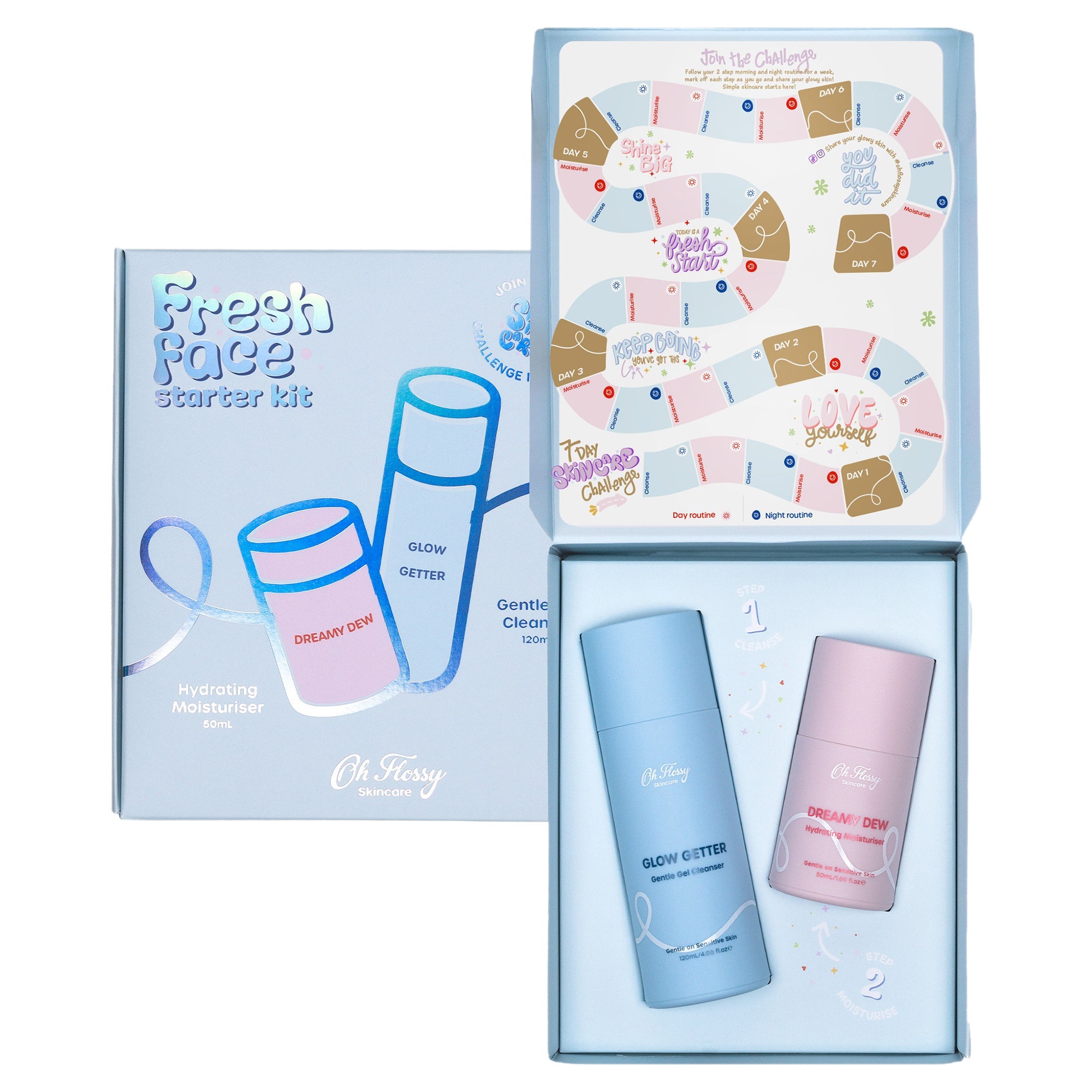 Oh Flossy Skincare - Fresh Face Starter Kit Oil - Image 2