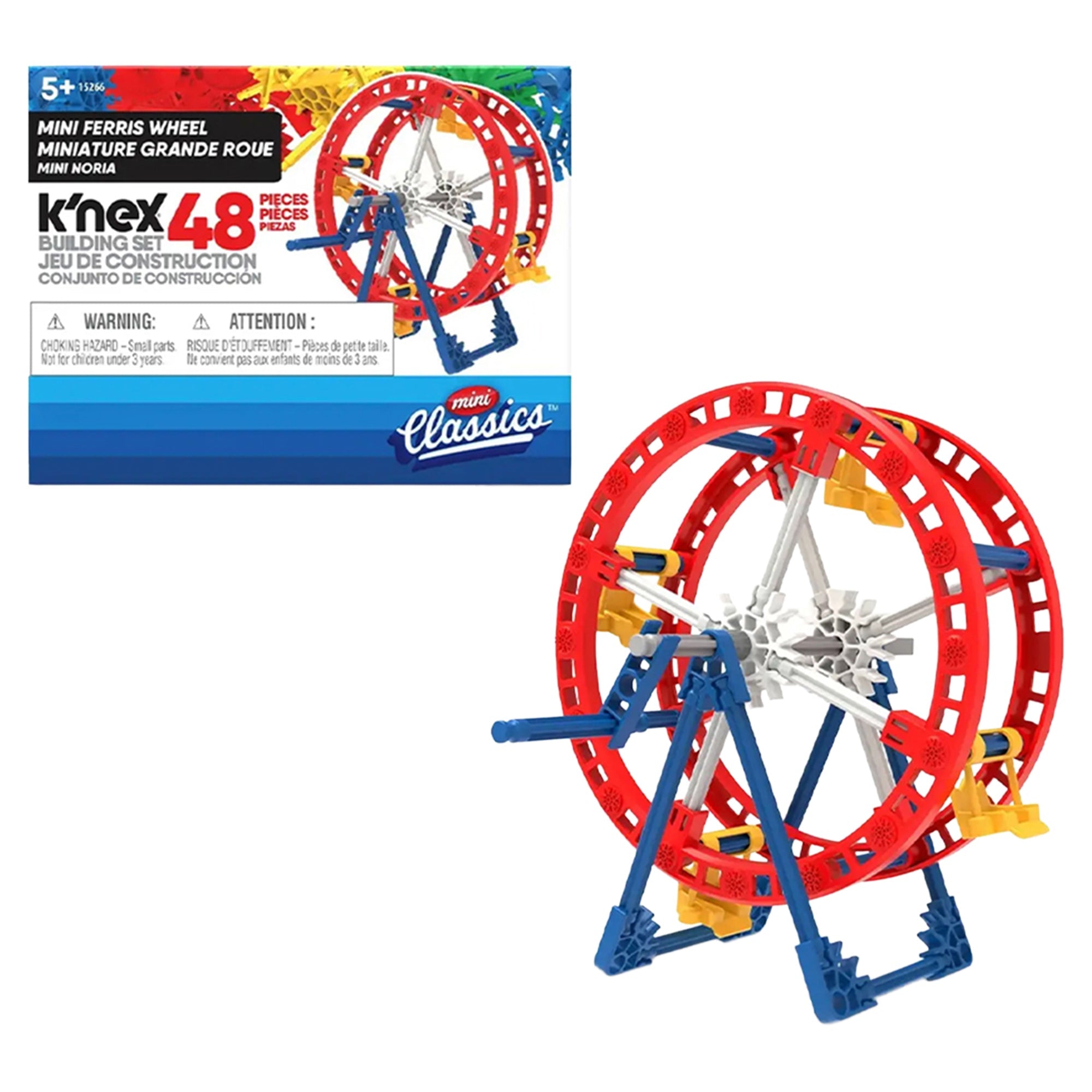 K'nex Mini Classics 48pc Mini Ferris Wheel Toy