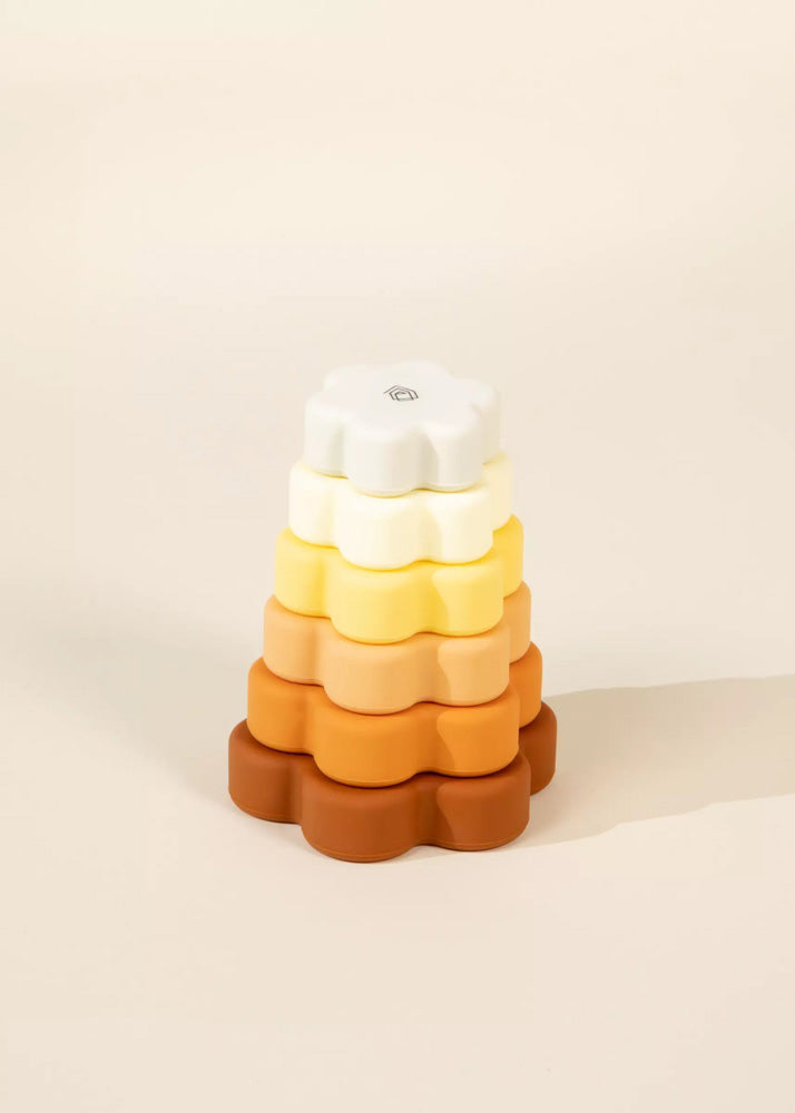 Coco Village Set of 6 Silicone Stackable Flowers Toy - Image 9