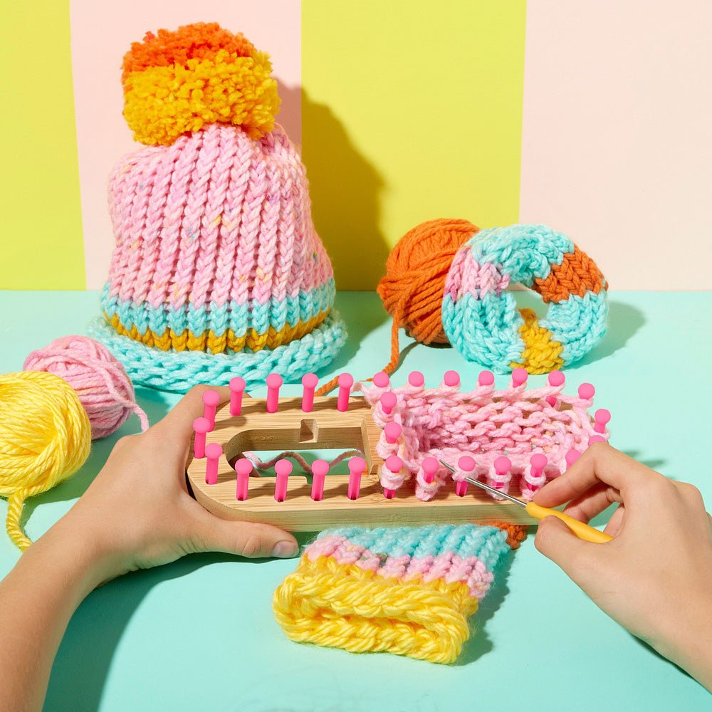 Bright Stripes Nimble Knitter Bag - Image 2