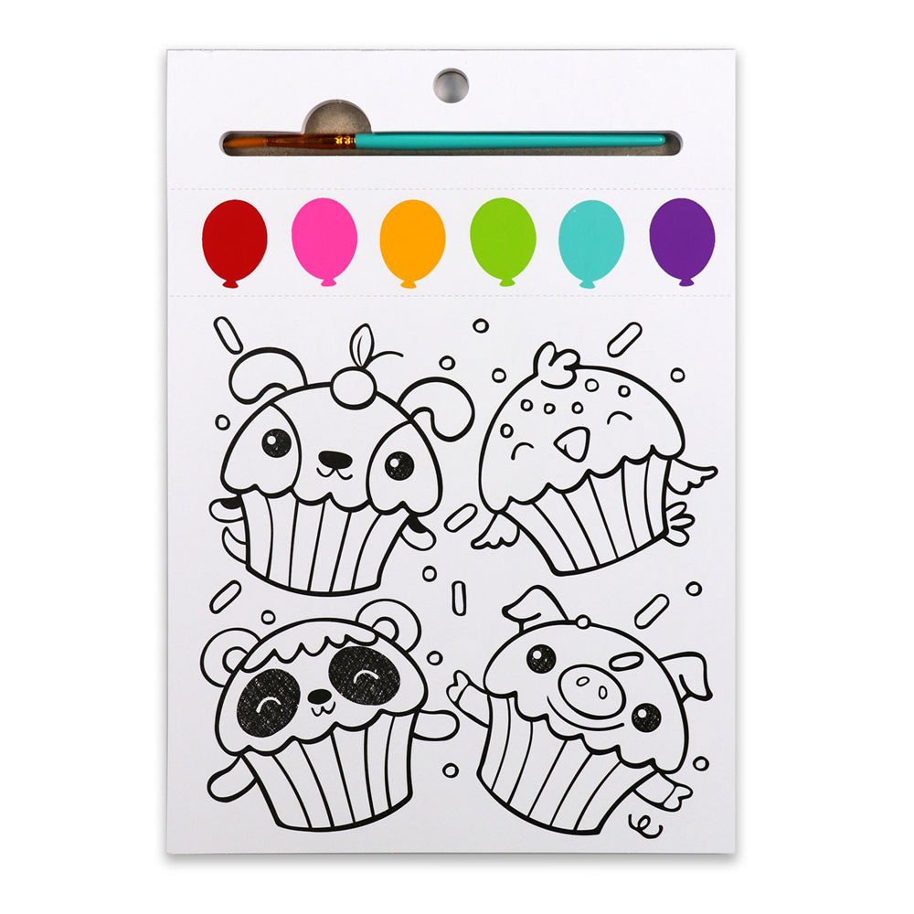 Bright Stripes Paint Pages: Party Animals Brush - Image 8
