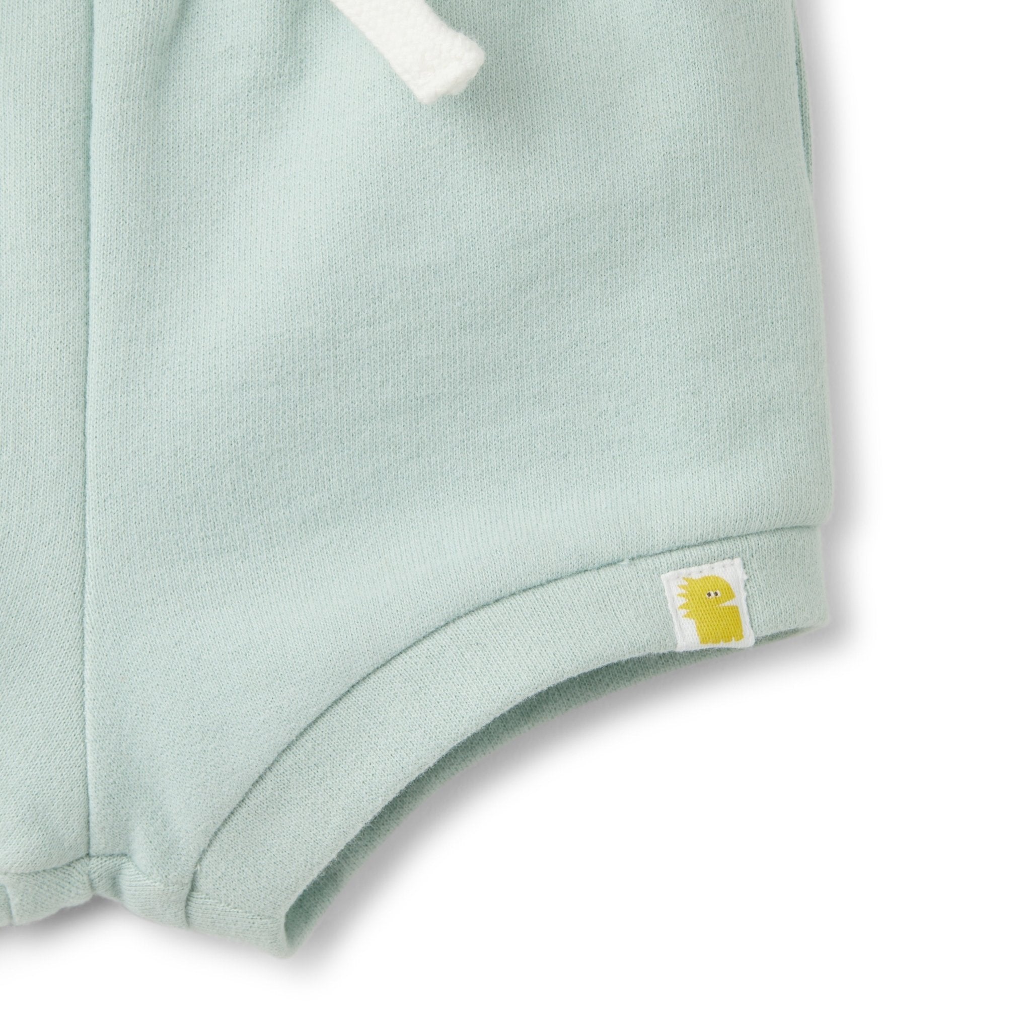 Rise Little Earthling Bloomer Shorts - Light Aqua Stripe / 6-9m - Image 2
