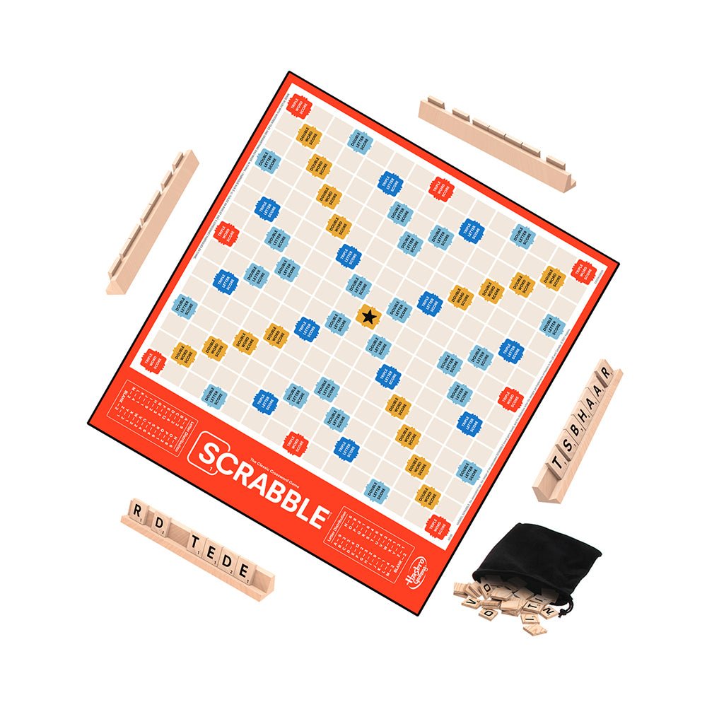 Hasbro Scrabble Classic Board Game Rack - Image 8