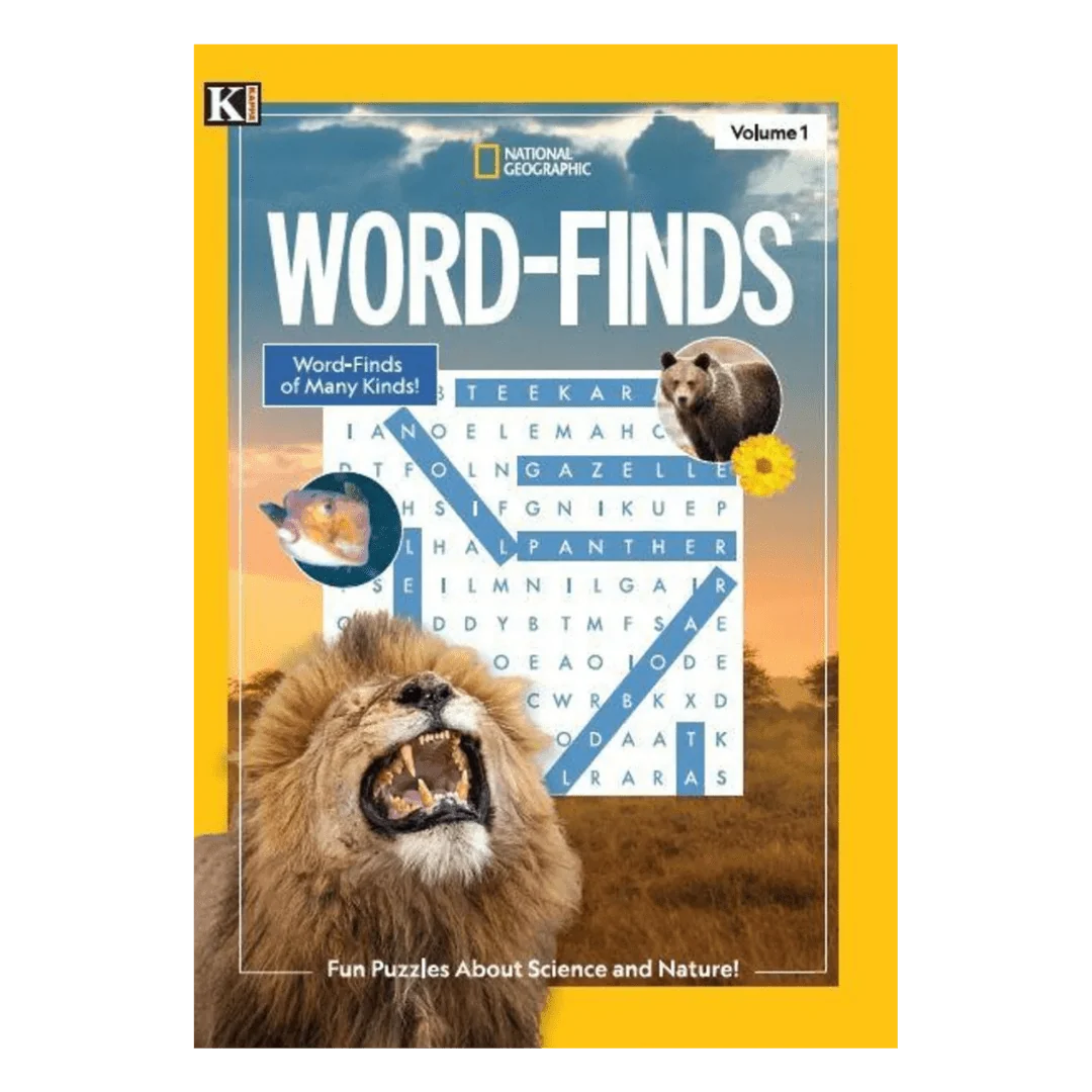 National Geographic Word Finds Puzzle