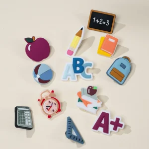 Coco Village Set of 12 Back to School Charms Pin Bag