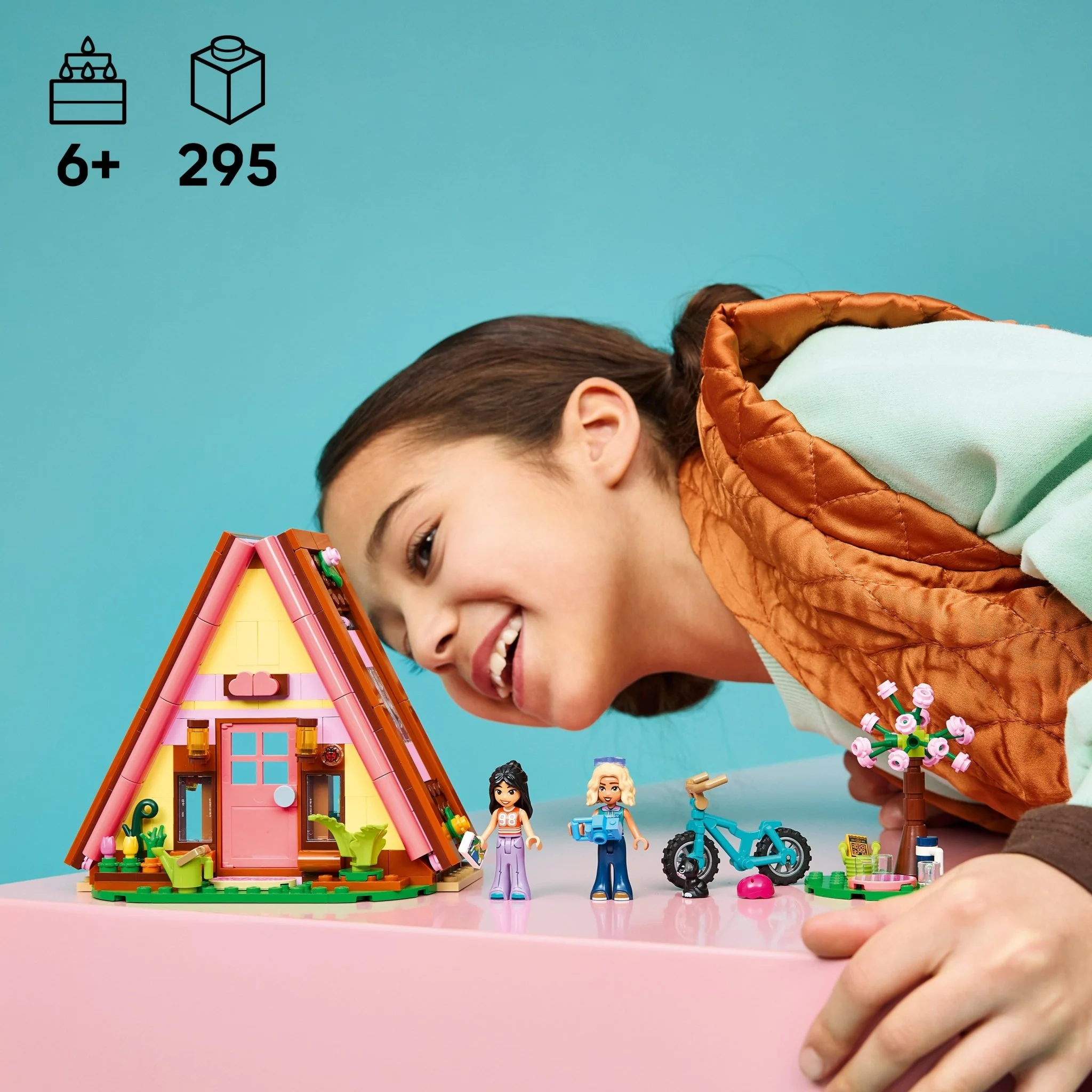 LEGO® Friends Nature Glamping Cabin 42682 Toy - Image 6