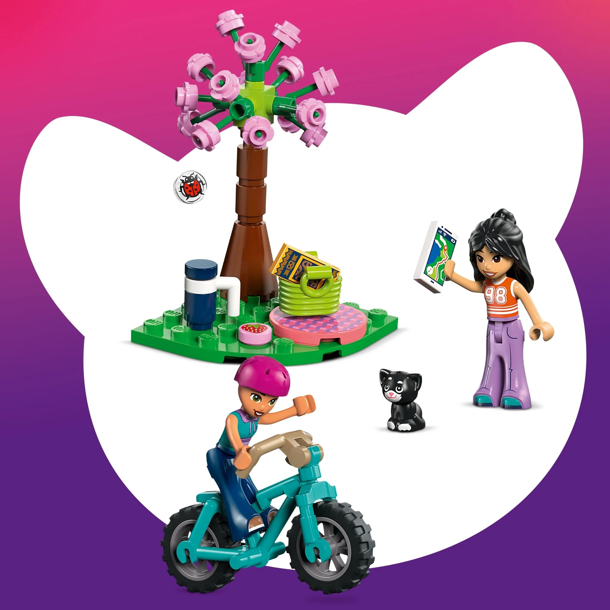 LEGO® Friends Nature Glamping Cabin 42682 Toy - Image 5