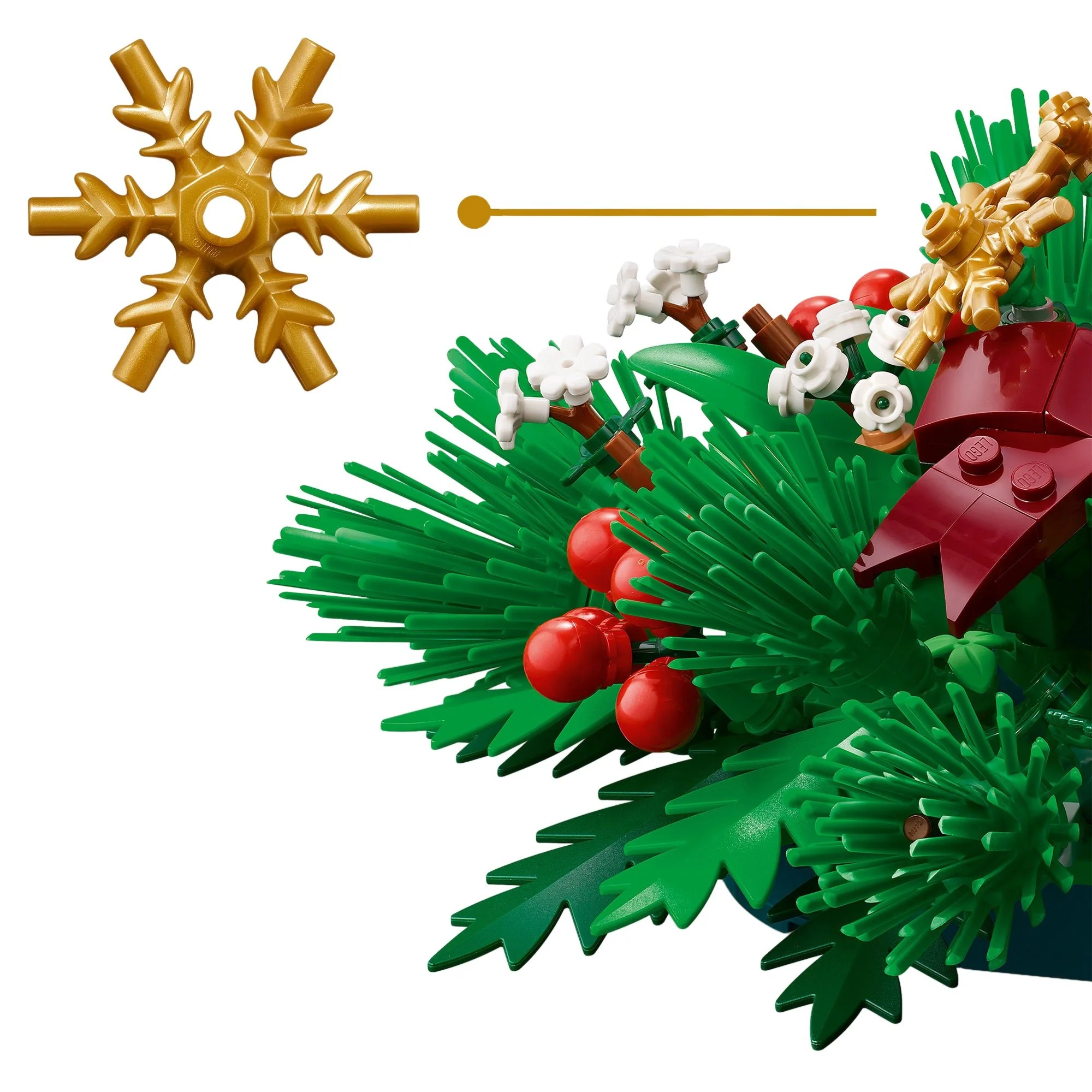 LEGO® Christmas Table Decoration 40743 Candle - Image 6