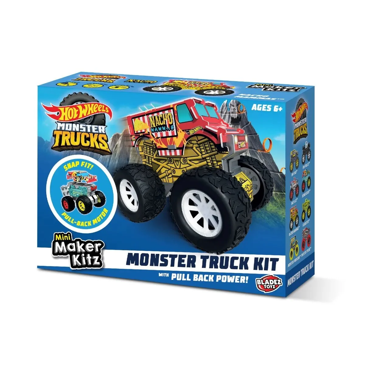 Hot Wheels Mini Maker Kitz Monster Trucks Toy