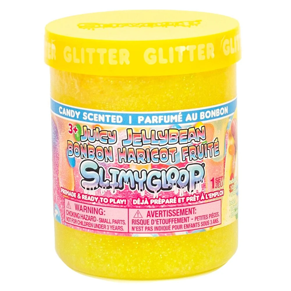 Slimygloop Juicy Jelly Bean Glitter Slime Jar