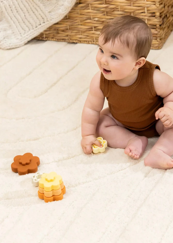 Coco Village Set of 6 Silicone Stackable Flowers Toy - Image 10