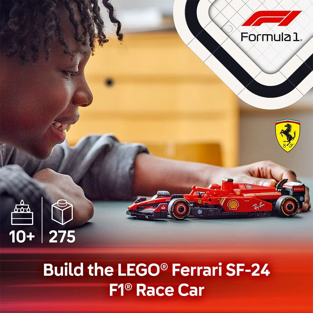 LEGO® Speed Champions Ferrari SF24 F1 Race Car77242 Toy - Image 2