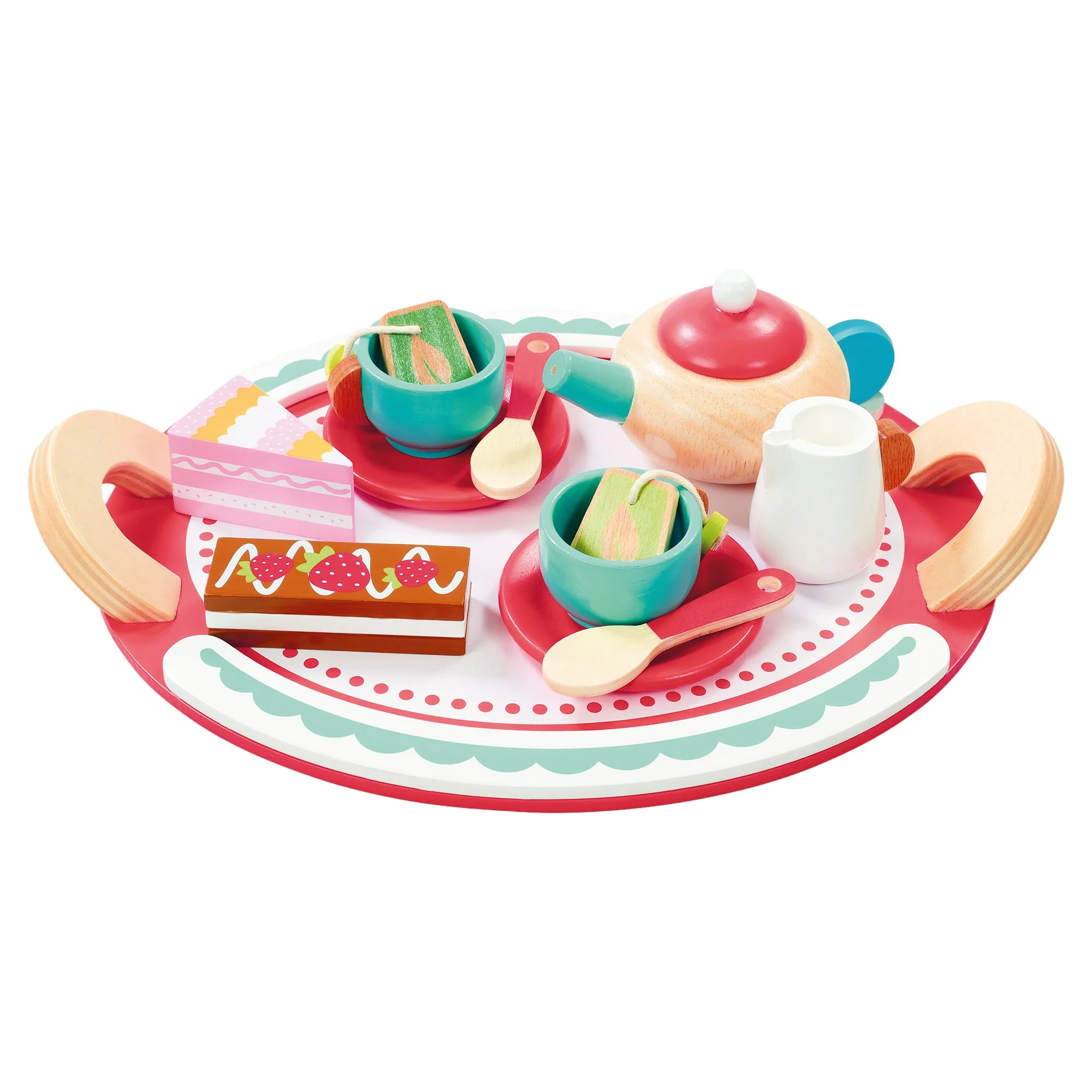Woodlets Tea Party Set Tray - Image 2