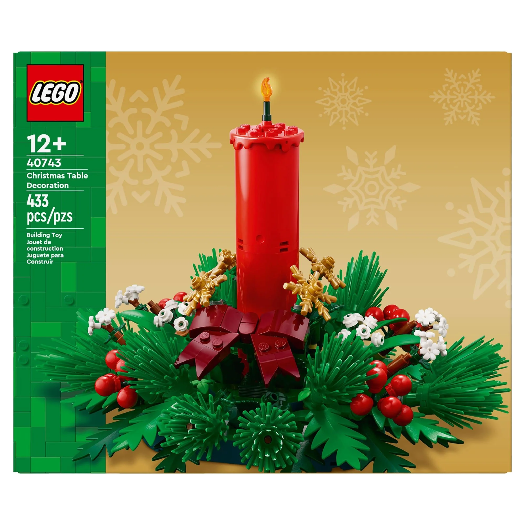 LEGO® Christmas Table Decoration 40743 Candle - Image 2